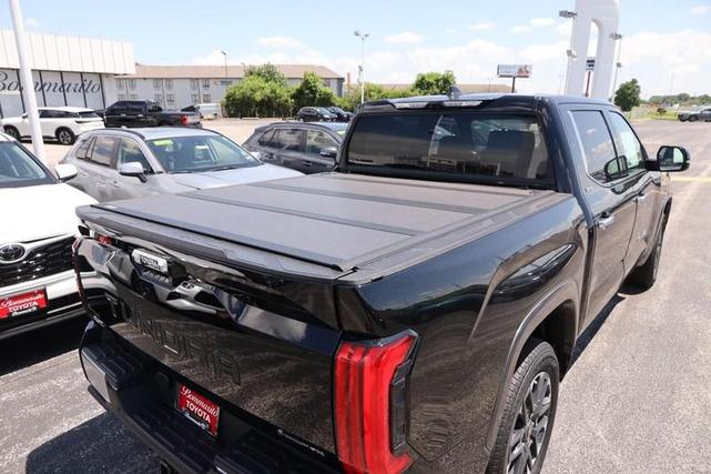 Photo of 2025 Midnight Black Metallic Toyota Tundra Hybrid