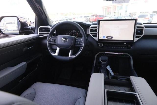 Photo of 2025 Midnight Black Metallic Toyota Tundra Hybrid