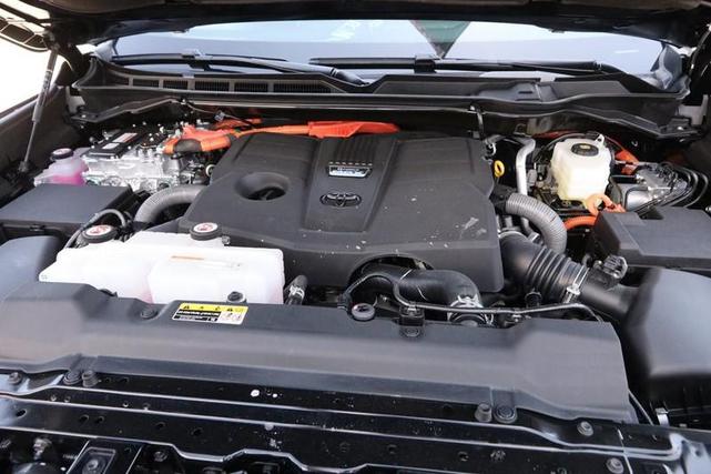 Photo of 2025 Midnight Black Metallic Toyota Tundra Hybrid