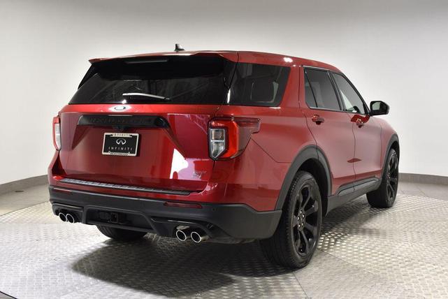 Photo of 2022 Red Metallic Ford Explorer