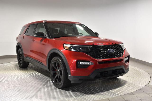 Photo of 2022 Red Metallic Ford Explorer