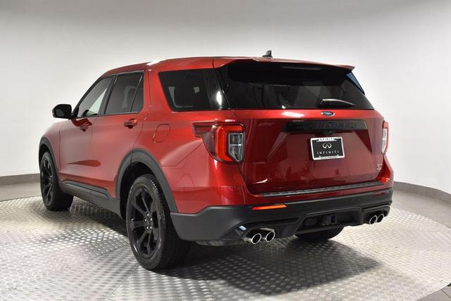 Photo of 2022 Red Metallic Ford Explorer