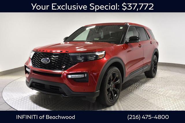 Photo of 2022 Red Metallic Ford Explorer