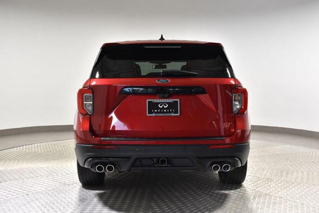 Photo of 2022 Red Metallic Ford Explorer