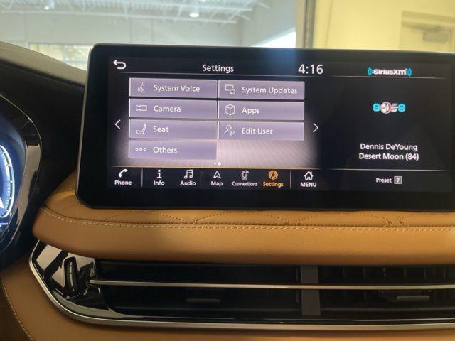 Photo of 2025 Warm Titanium/Black Obsidian INFINITI QX60
