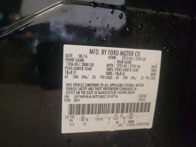 Photo of 2016 Shadow Black Ford Edge