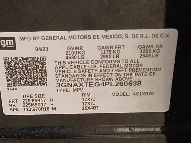Photo of 2023 Mosaic Black Metallic Chevrolet Equinox