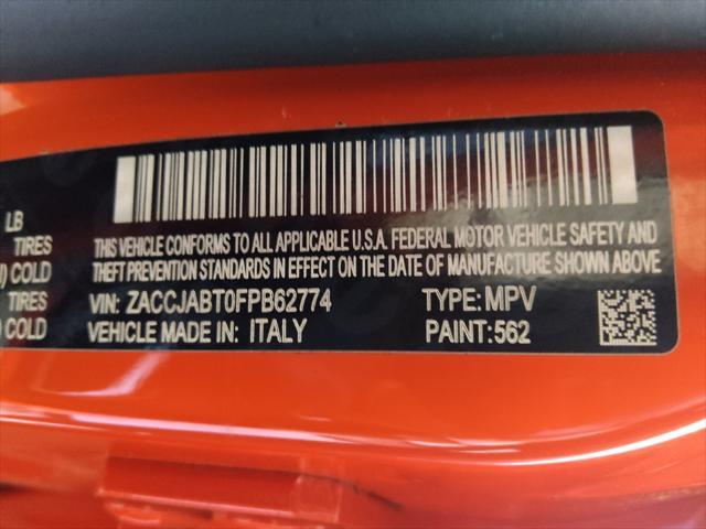 Photo of 2015 Omaha Orange Jeep Renegade
