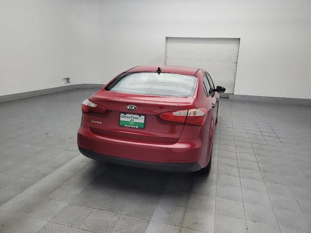 Photo of 2016 Crimson Red Metallic Kia Forte