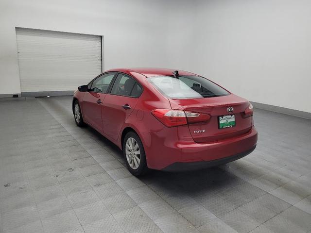 Photo of 2016 Crimson Red Metallic Kia Forte