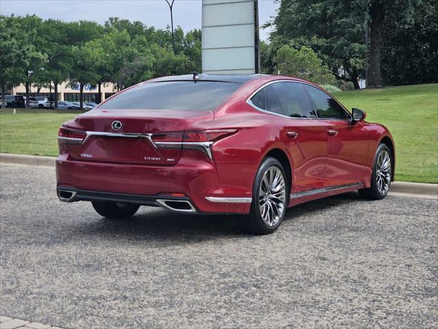 Photo of 2018 Matador Red Mica Lexus LS 500