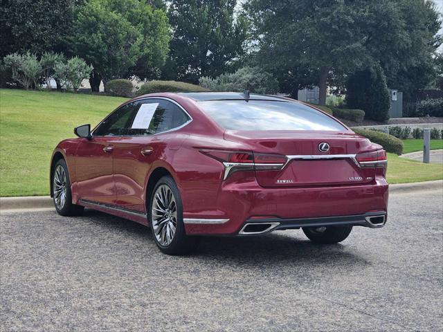 Photo of 2018 Matador Red Mica Lexus LS 500