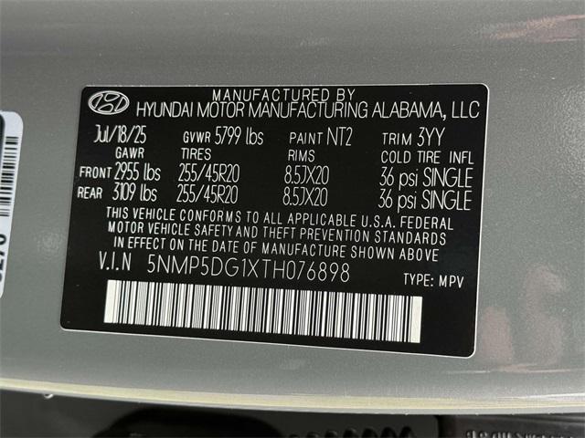 Photo of 2026 Hampton Gray Hyundai SANTA FE HEV