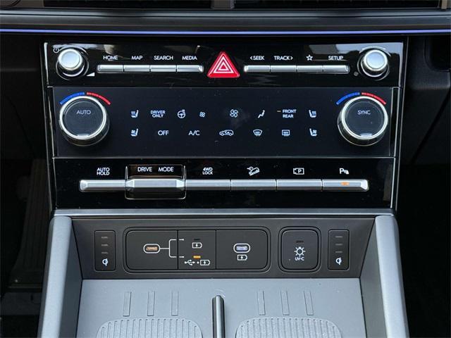 Photo of 2025 Ultimate Red Hyundai SANTA FE HEV