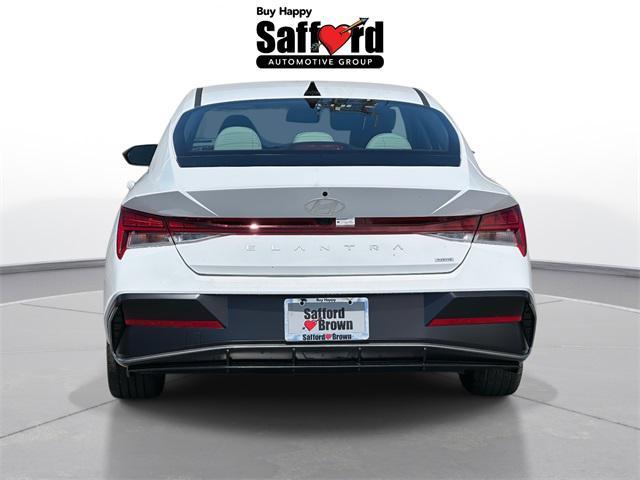 Photo of 2025 Serenity White Hyundai ELANTRA HEV
