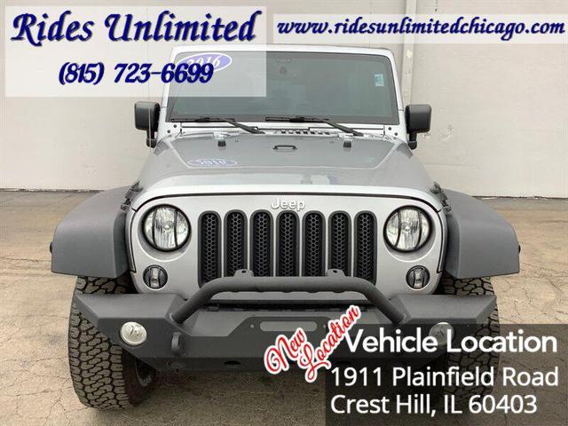 Photo of 2016 Billet Silver Metallic Clearcoat Jeep Wrangler Unlimited
