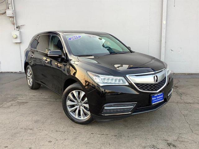 Photo of 2015 Crystal Black Pearl Acura MDX