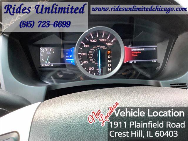 Photo of 2014 White Platinum Metallic Tri-Coat Ford Explorer