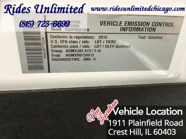 Photo of 2010 Summit White Chevrolet Equinox
