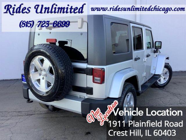 Photo of 2009 Bright Silver Metallic Clear Coat Jeep Wrangler Unlimited