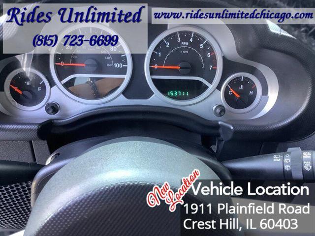 Photo of 2009 Bright Silver Metallic Clear Coat Jeep Wrangler Unlimited