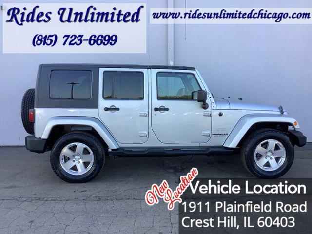 Photo of 2009 Bright Silver Metallic Clear Coat Jeep Wrangler Unlimited