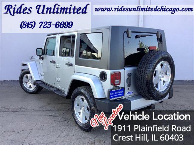Photo of 2009 Bright Silver Metallic Clear Coat Jeep Wrangler Unlimited