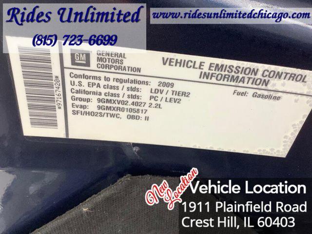 Photo of 2009 Imperial Blue Metallic Chevrolet Cobalt