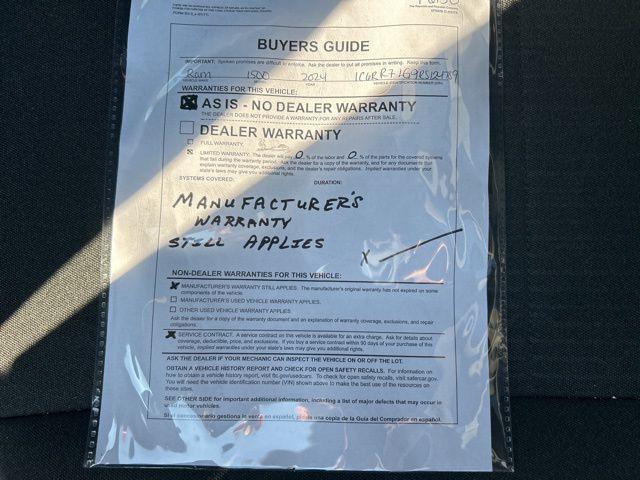 Photo of 2024 Bright White Clearcoat RAM 1500 Classic