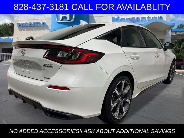 Photo of 2025 Platinum White Honda Civic Hybrid