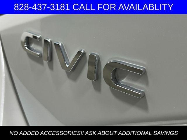 Photo of 2025 Platinum White Honda Civic Hybrid