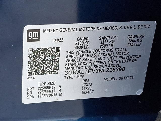 Photo of 2022 Marine Metallic GMC Terrain