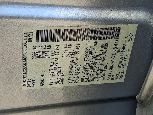 Photo of 2021 Brilliant Silver Metallic Nissan Rogue