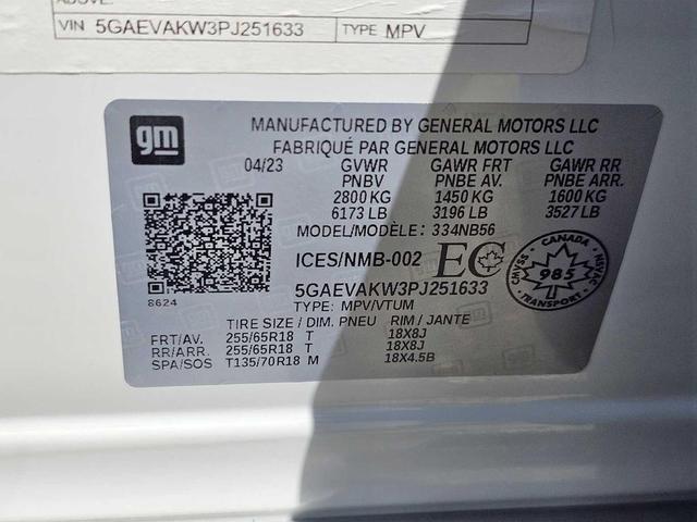 Photo of 2023 White Buick Enclave
