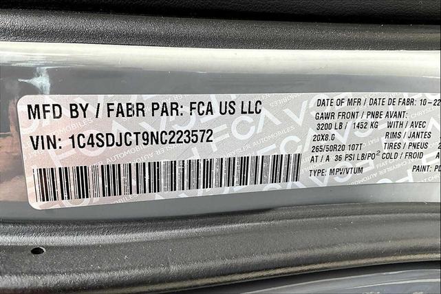 Photo of 2022 Gray Dodge Durango