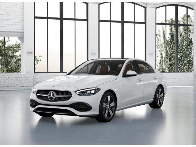 Photo of 2025 Polar White Mercedes-Benz C-Class