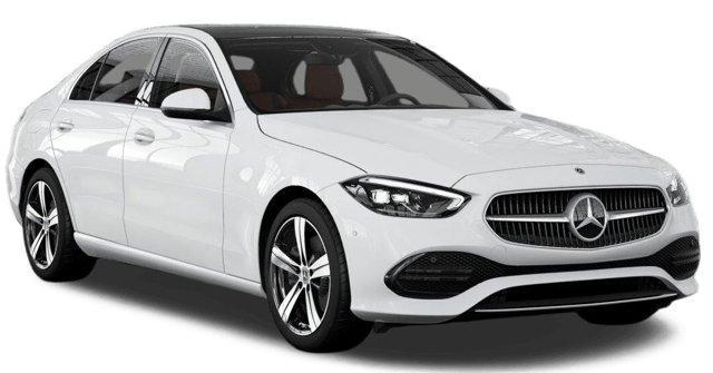 Photo of 2025 Polar White Mercedes-Benz C-Class