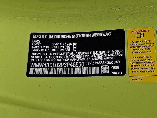 Photo of 2023 Zesty Yellow MINI Convertible