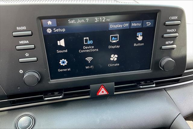 Photo of 2025 Serenity White Hyundai ELANTRA