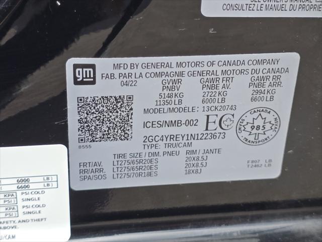 Photo of 2022 Black Chevrolet Silverado 2500