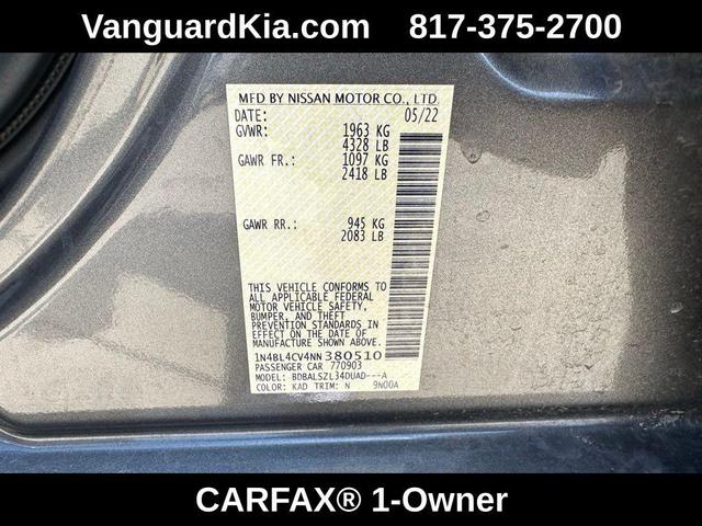 Photo of 2022 Gun Metallic Nissan Altima