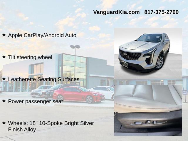 Photo of 2021 Radiant Silver Metallic Cadillac XT4
