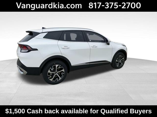 Photo of 2025 Snow White Pearl Kia Sportage Hybrid