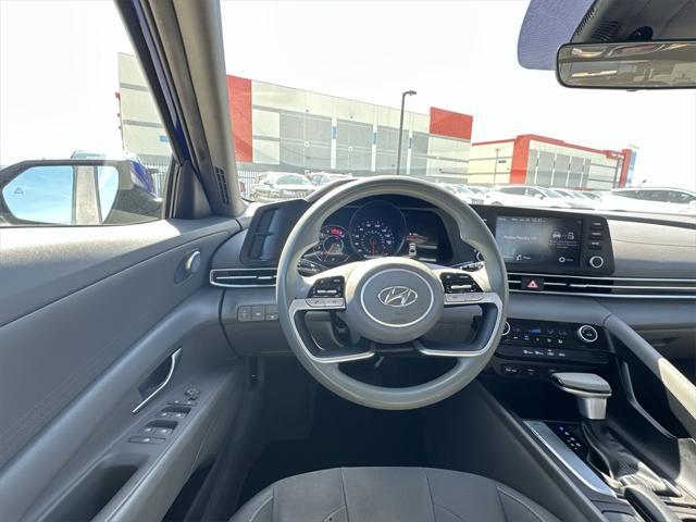 Photo of 2023 Intense Blue Hyundai ELANTRA
