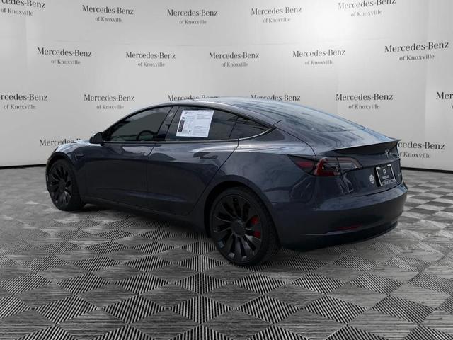Photo of 2023 Midnight Silver Metallic Tesla Model 3