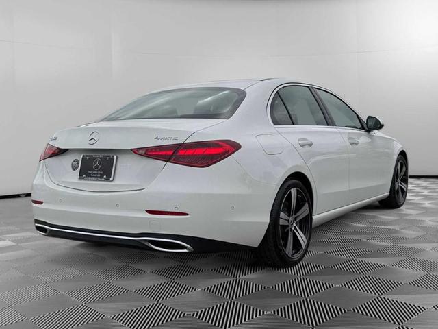 Photo of 2025 Polar White Mercedes-Benz C-Class