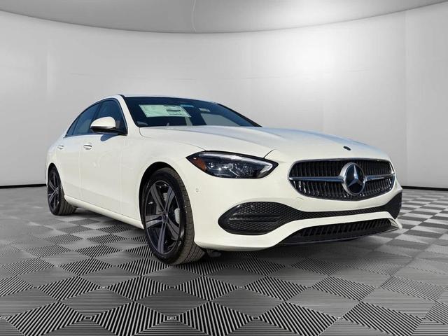 Photo of 2025 Polar White Mercedes-Benz C-Class