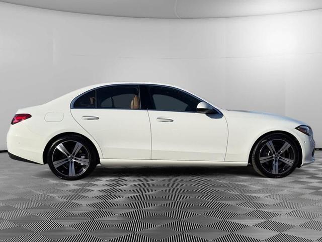 Photo of 2025 Polar White Mercedes-Benz C-Class