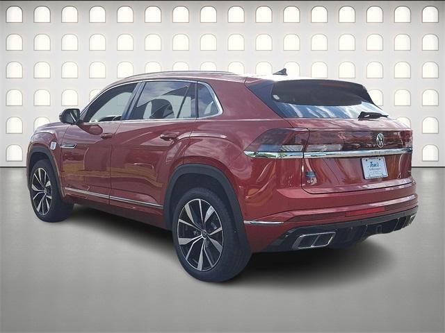 Photo of 2024 Aurora Red Metallic Volkswagen Atlas Cross Sport
