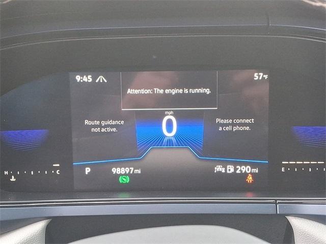 Photo of 2022 Cornflower Blue Volkswagen Taos